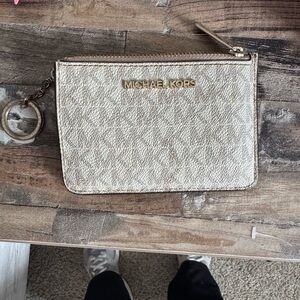 Michael Kors Metallic Wristlet